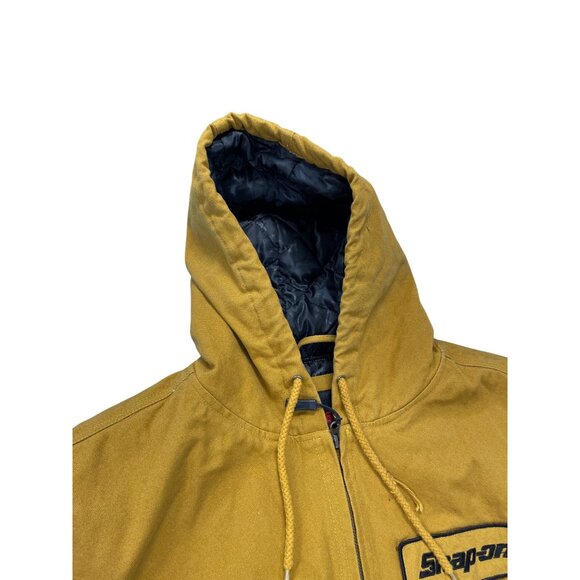 Snap-On Tools Mens Traditional Mustard golden work jacket quilted coat SIze 3XL - Picture 7 of 16